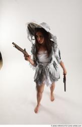 LUCI_AVIOL STANDING POSE WITH TWO GUNS 